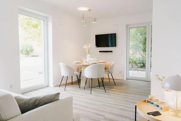 Wohn/Essbereich  de See - Suite 3 | Seitliche Deichlage