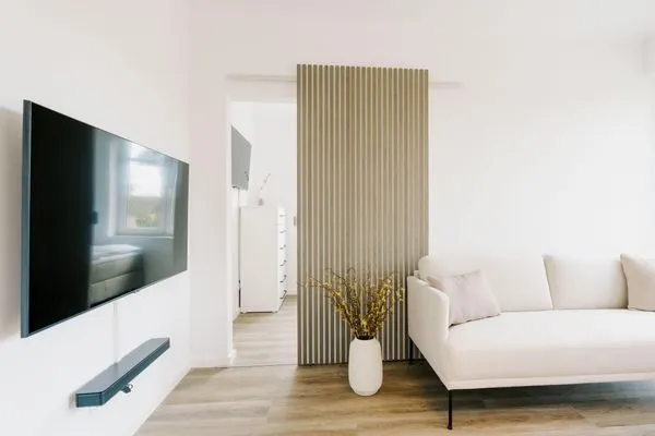Wohnzimmer  de See - Suite 4 | Seitliche Deichlage