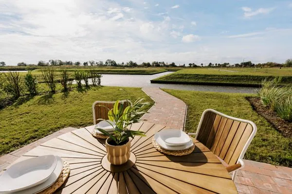 Terrasse  Grachten Suite 2 | Direkte Wasserlage