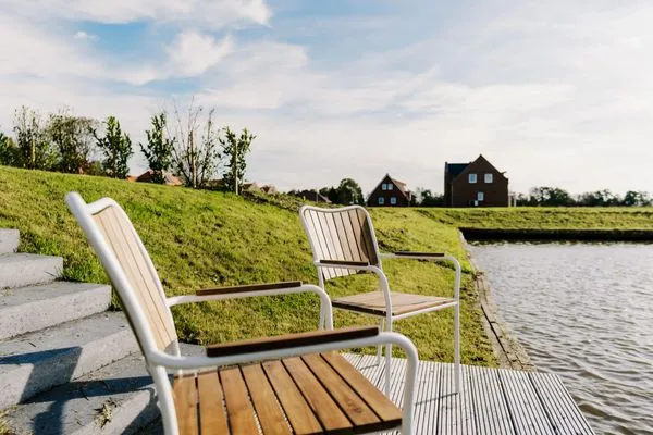 Terrasse  Grachten Suite 2 | Direkte Wasserlage