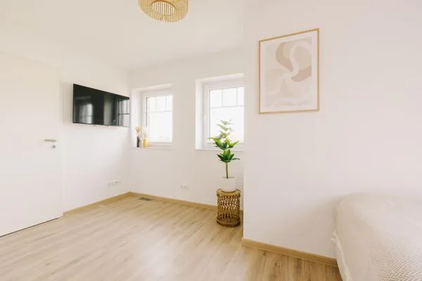 Schlafzimmer  Grachten Suite 2 | Direkte Wasserlage