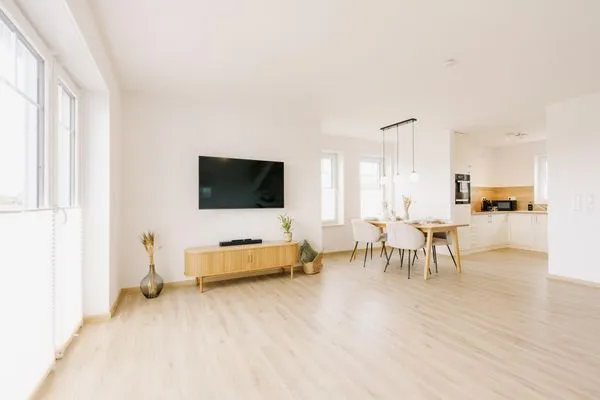 Wohnzimmer  Grachten Suite 2 | Direkte Wasserlage
