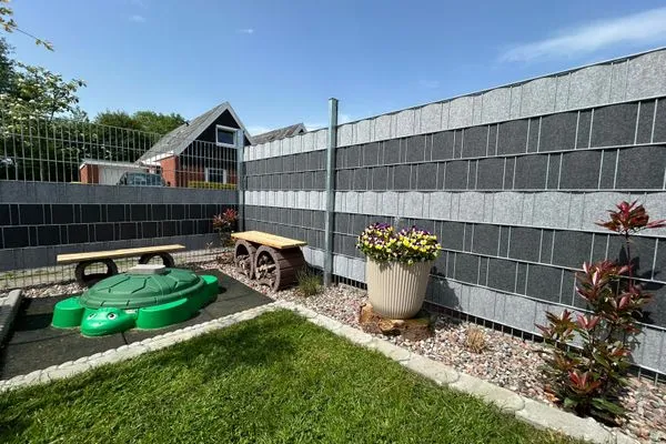 Gartenblick  Ferienhaus Nordstern
