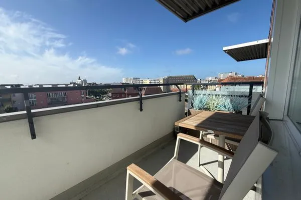 Balkon Ferienwohnung im Haus Nordland App.102