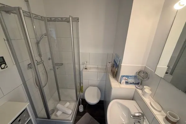 Badezimmer Ferienwohnung im Haus Nordland App.102