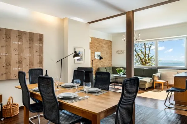 Ferienanlage Seeperle49 Ferienwohnung Seeperle49 Nonnenhorn - Essbereich