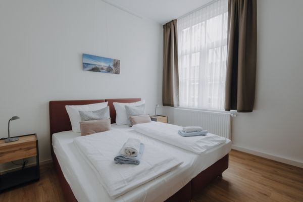  Haus Derk Juist - Wohnung 2 Borkum - Schlafzimmer