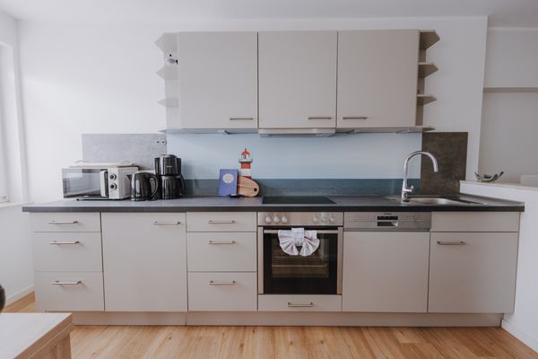  Haus Derk Juist - Wohnung 3 Borkum - Küche / Küchenzeile