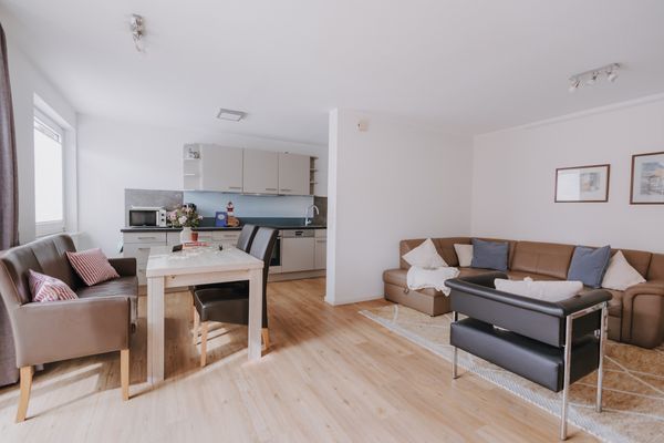  Haus Derk Juist - Wohnung 3 Borkum - Wohnzimmer