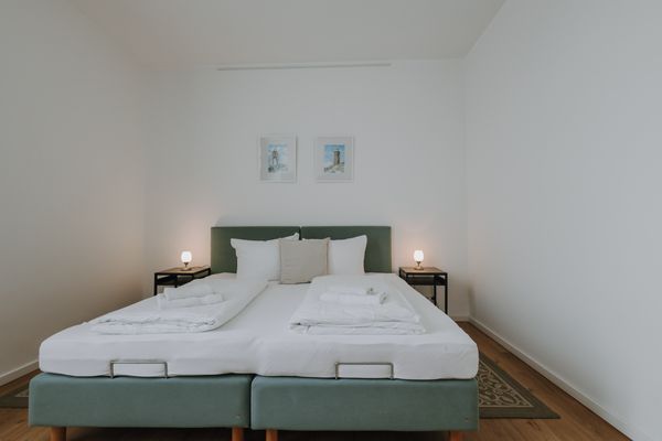  Haus Derk Juist - Wohnung 6 Borkum - Schlafzimmer