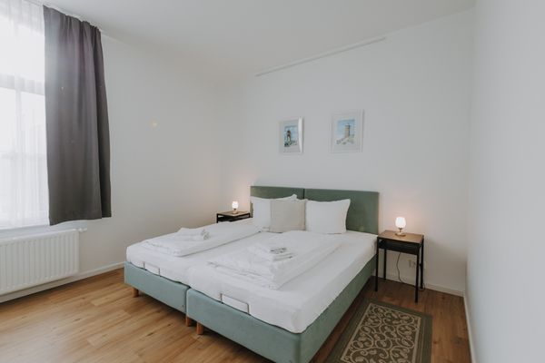 Haus Derk Juist - Wohnung 6 Borkum - Schlafzimmer