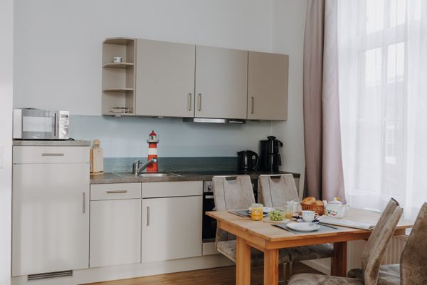  Haus Derk Juist - Wohnung 6 Borkum - Küche / Küchenzeile