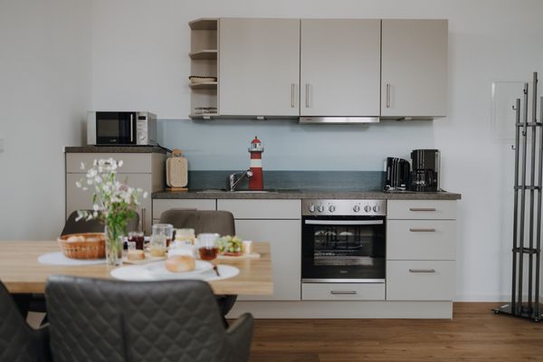  Haus Derk Juist - Wohnung 7 Borkum - Küche / Küchenzeile