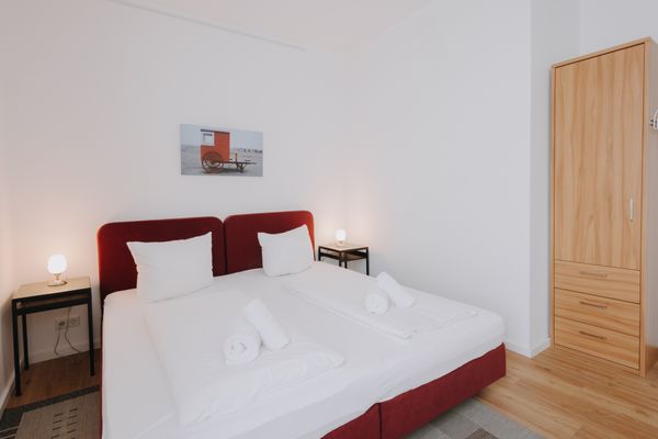  Haus Derk Juist - Wohnung 8 Borkum - Schlafzimmer