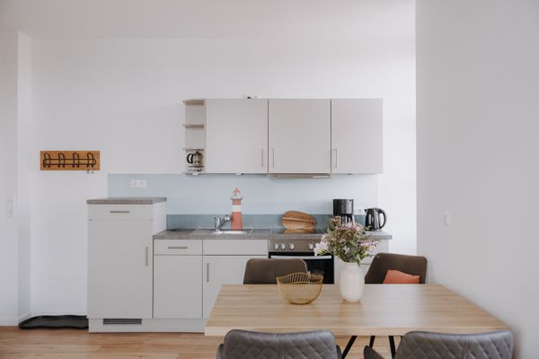  Haus Derk Juist - Wohnung 8 Borkum - Küche / Küchenzeile