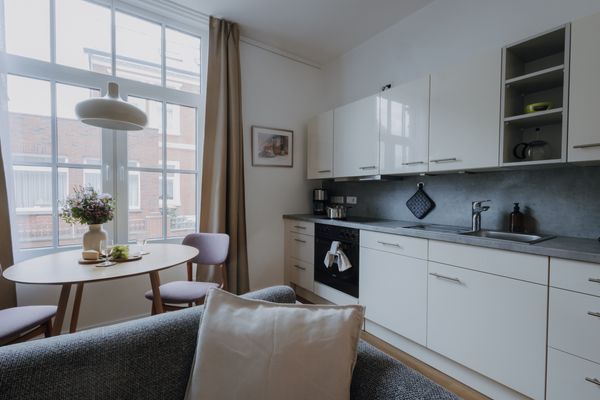  Haus Derk Juist - Wohnung 12 Borkum - Küche / Küchenzeile