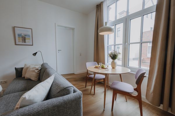  Haus Derk Juist - Wohnung 12 Borkum - Wohnzimmer