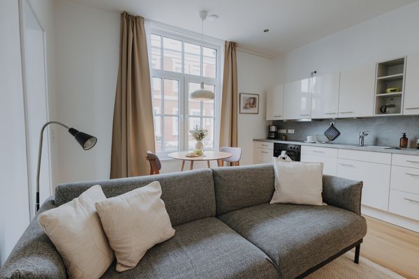  Haus Derk Juist - Wohnung 12 Borkum - Wohnzimmer