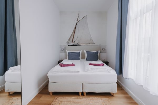  Haus Derk Juist - Wohnung 12 Borkum - Schlafzimmer
