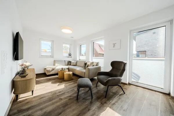 Wohnzimmer  Haus Grachtenwinkel | Direkte Wasserlage