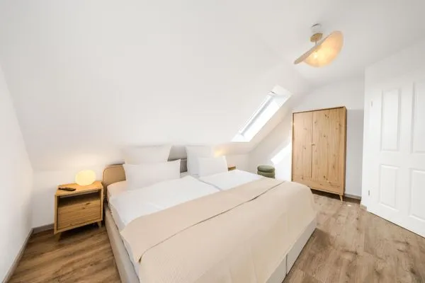 Schlafzimmer  Haus Grachtenwinkel | Direkte Wasserlage