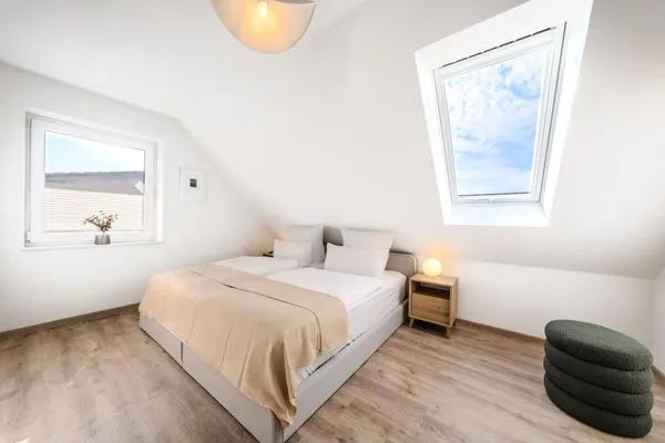 Schlafzimmer  Haus Grachtenwinkel | Direkte Wasserlage