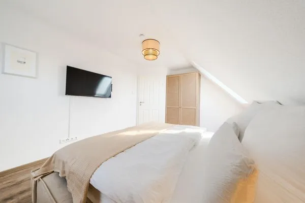 Schlafzimmer  Haus Grachtenwinkel | Direkte Wasserlage