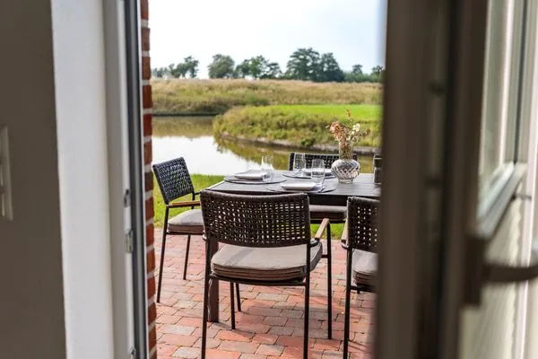 Terrasse  Haus Grachtenwinkel | Direkte Wasserlage