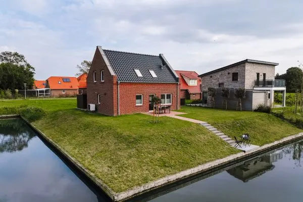 Vogelperspektive  Haus Grachtenwinkel | Direkte Wasserlage