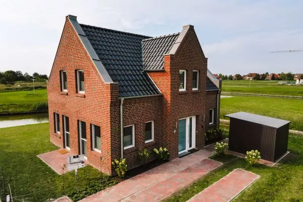 Vogelperspektive  Haus Grachtenwinkel | Direkte Wasserlage