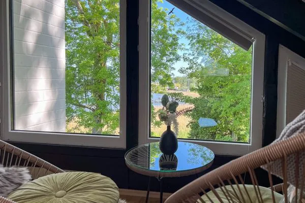Meerblick  Traumhaftes Ferienhaus für bis zu 6. Personen mit Blick und Zugang zur Schlei