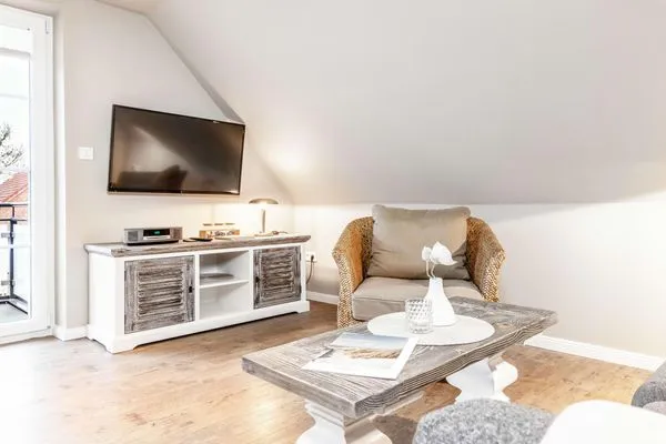 Wohnzimmer  Suite Deichherz | Deichblick