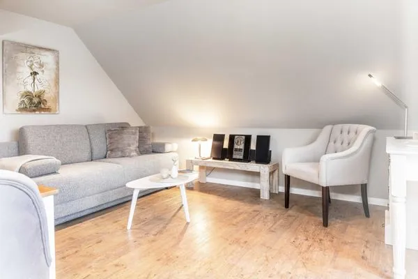 Wohnzimmer  Suite Deichelfe | Grünblick
