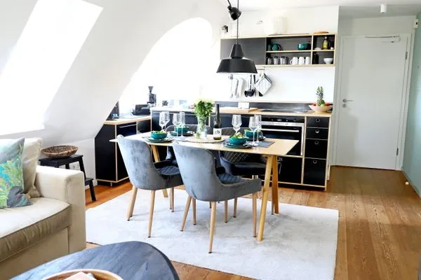Wohnzimmer  Steinmannstr. 50 - Grüne Ella