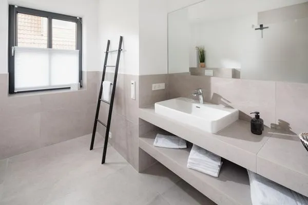 Badezimmer  Suite Nord | Direkte Wasserlage
