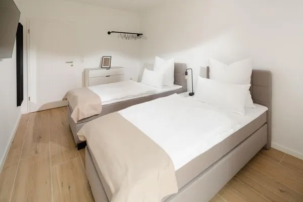 Schlafzimmer  Suite Nord | Direkte Wasserlage