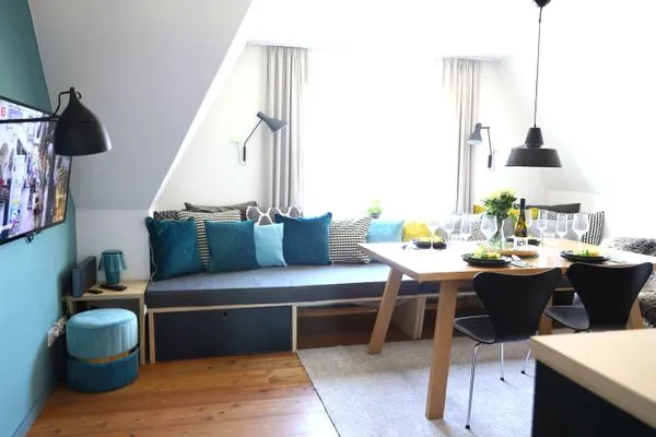 Wohnzimmer  Steinmannstr. 50 - Blaue Ella