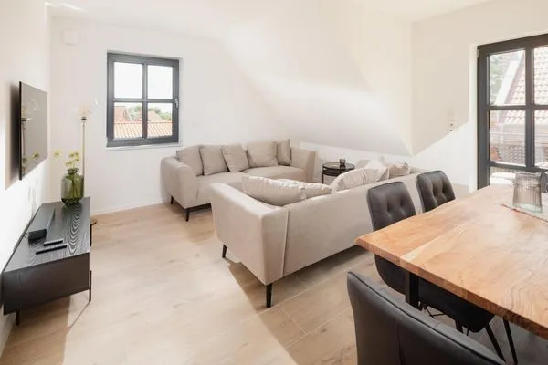 Wohnzimmer  Suite West | Seitliche Wasserlage