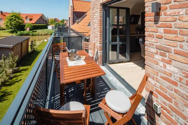 Balkon  Suite West | Seitliche Wasserlage