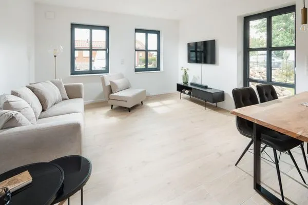 Wohnzimmer  Suite Süd | Seitliche Wasserlage