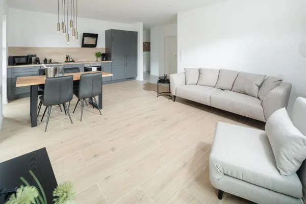 Wohnzimmer  Suite Süd | Seitliche Wasserlage