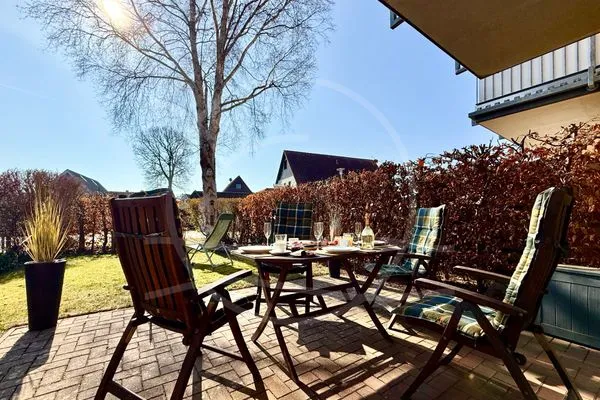 Terrasse mit Gartenanteil  Glebbe 17 - Wohnung 3