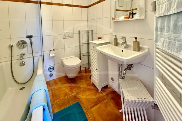 Badezimmer mit Badewanne  Glebbe 17 - Wohnung 3