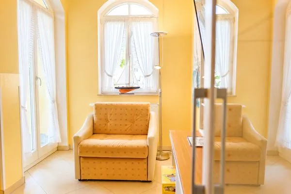 Wohnzimmer  Villa Strandkuss Whg. 7