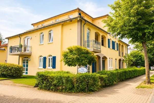 Fassade / Eingang  Villa Strandkuss Whg. 7