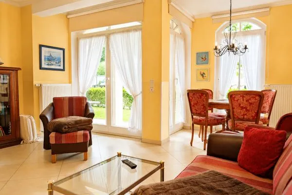 Wohnzimmer  Villa Strandkuss Whg. 3
