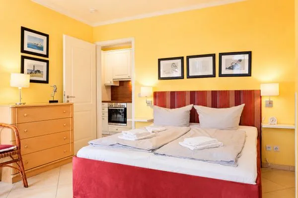 Schlafzimmer  Villa Strandkuss Whg. 3