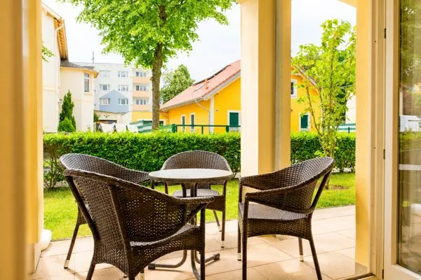 Terrasse  Villa Strandkuss Whg. 3