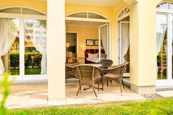 Terrasse  Villa Strandkuss Whg. 3