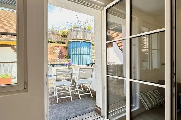 Multi-Fewo-Haus Zitronengässle 1 Ferienwohnung Metta Lindau Insel - Terrasse